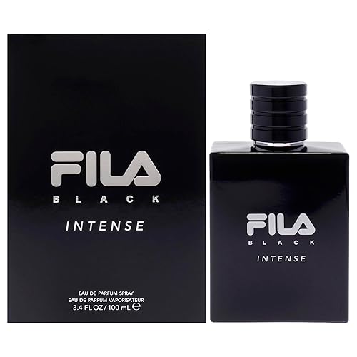 Fila Black Intense Men’S Edt Spray, 3.4 Oz - Fresh Fragrance For Him