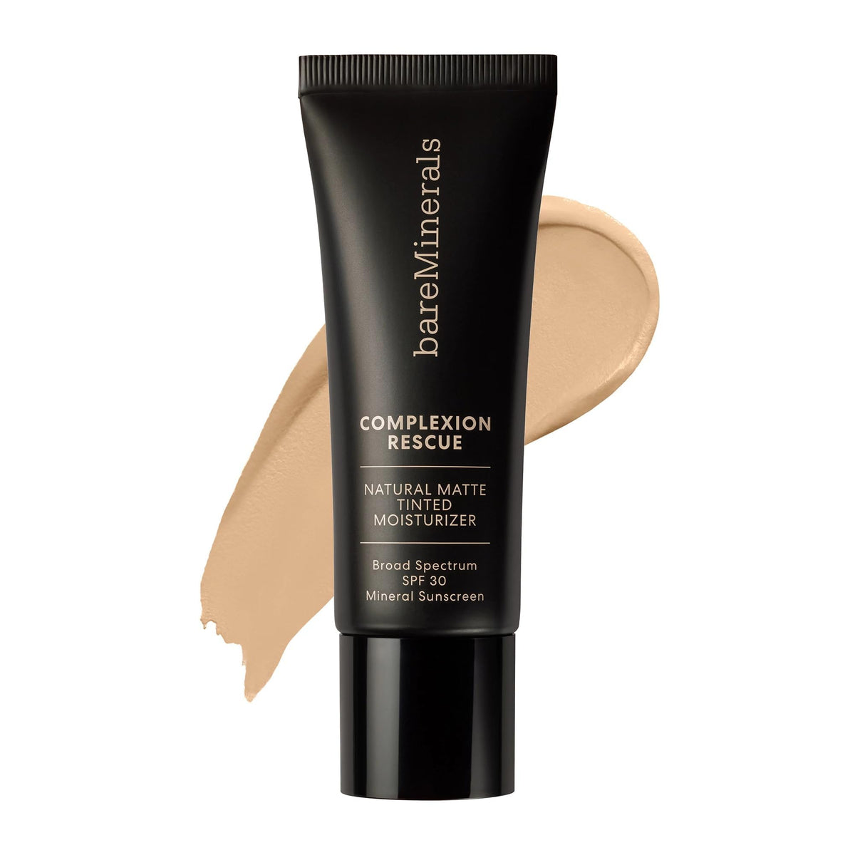 Bareminerals Complexion Rescue Matte Tinted Moisturizer Spf 30, Wheat 4.5, Vegan, Oil Control