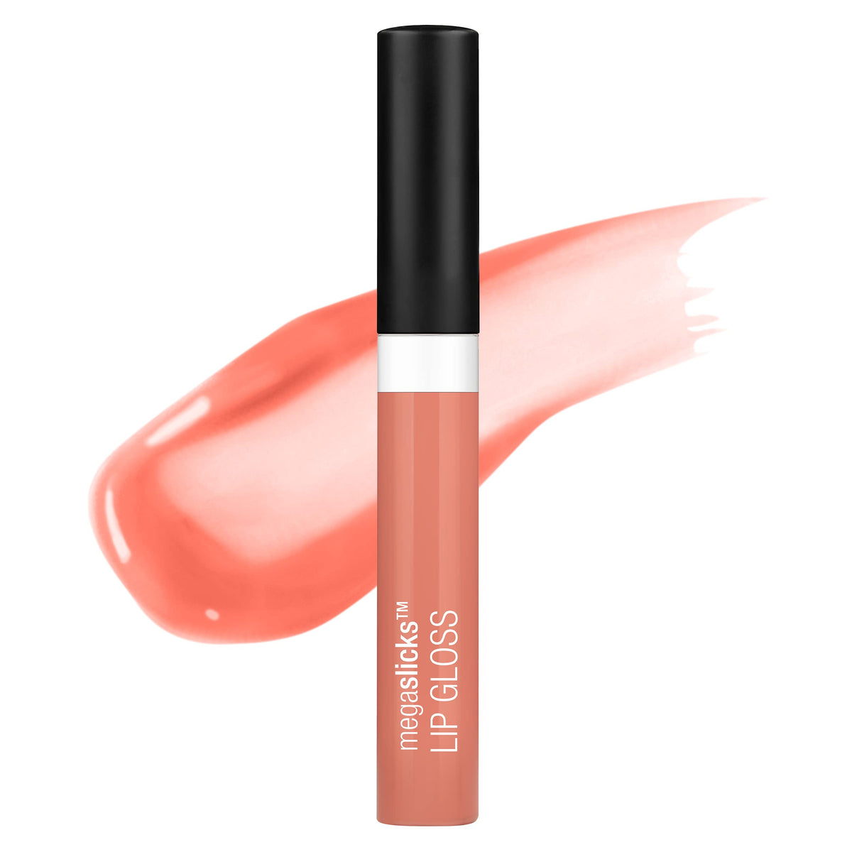 Wet N Wild Megaslicks Lip Gloss, Great Coral-Ation - High Glossy Lip Makeup, 0.19 Oz