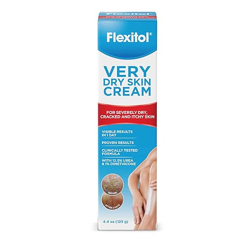 Flexitol Very Dry Skin Cream With Urea - Rich Moisturizing Body Cream, 4.4 Ounce Tube