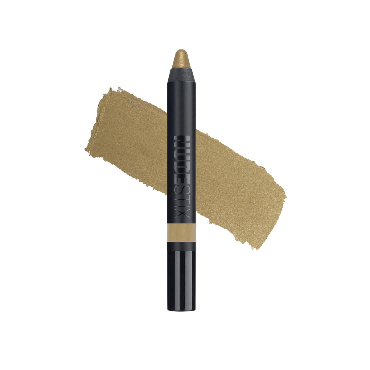 Nudestix Magnetic Luminous Eye Color Pencil - Waterproof Satin Finish, Queen Olive, 1 Count