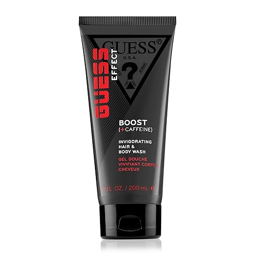 Guess Effect Grooming Boost 2-In-1 Hair & Body Wash With Caffeine For Men, 6.7 Fl Oz