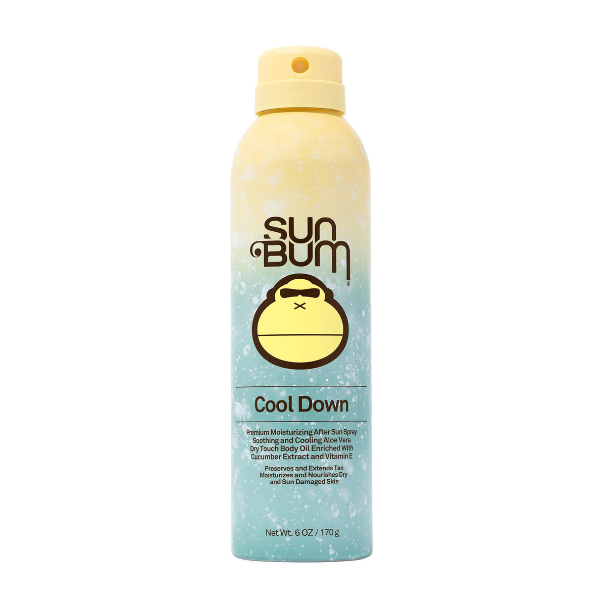 Sun Bum Aloe Vera Spray - Vegan After Sun Care, 6 Oz, Soothes & Hydrates Sunburn Pain Relief