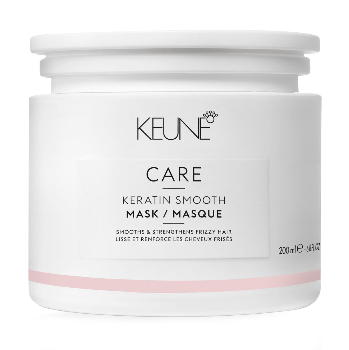 KEUNE Care Keratin Smooth Mask - Deep Conditioning Treatment for Frizz-Prone Hair, 6.8 Fl Oz