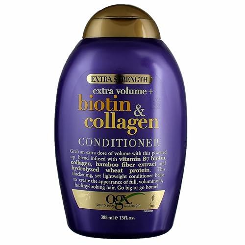 Ogx Biotin & Collagen Extra Strength Conditioner, 13 Oz, Pack Of 6 - Hair Care Essentials