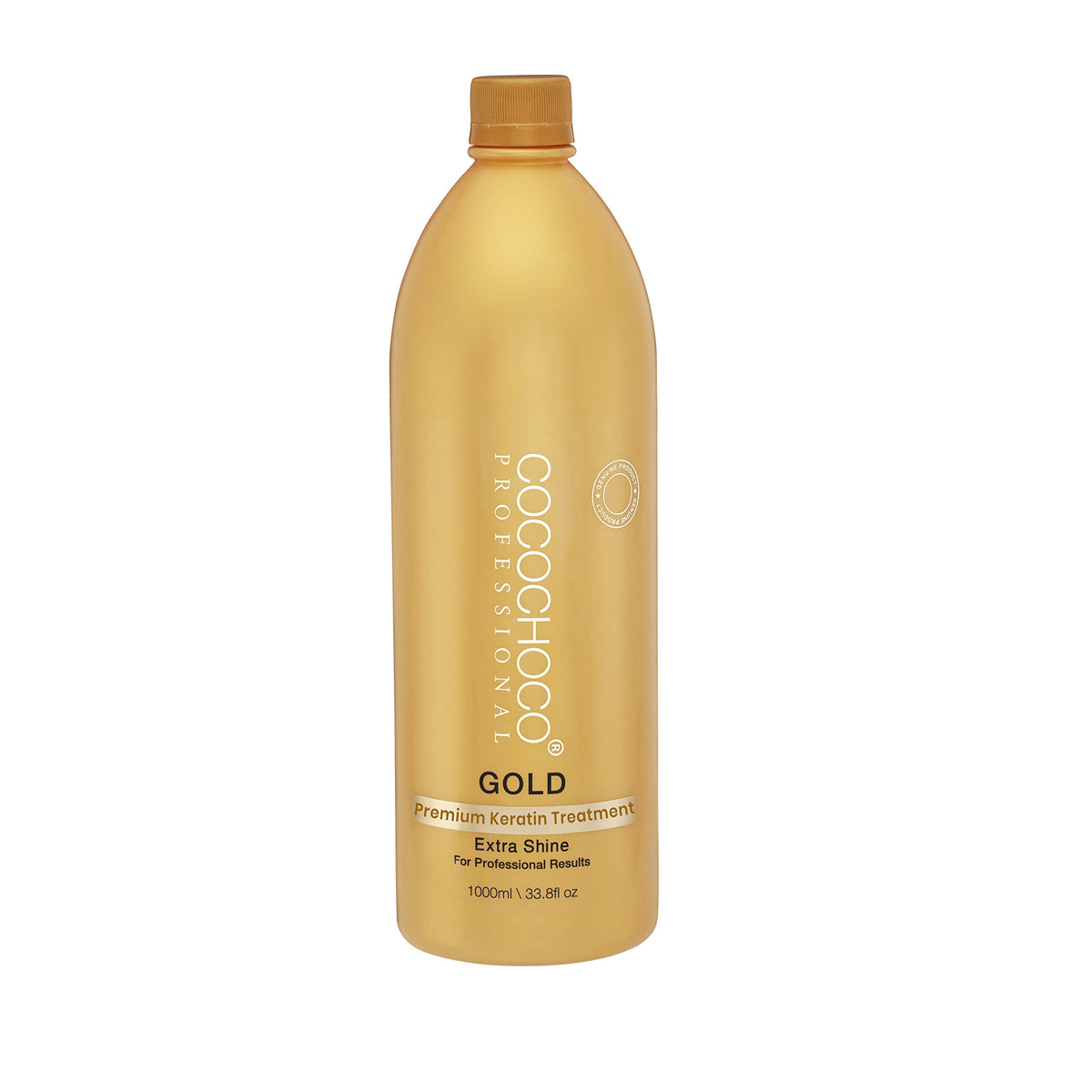 Cocochoco Gold Keratin Treatment 1000Ml - Brazilian Blow Dry Hair Straightening By Nanobeauty