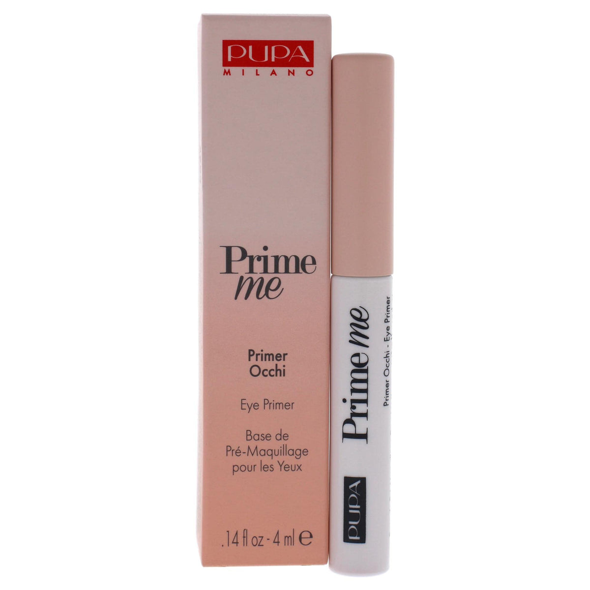 PUPA Milano Prime Me Eye Primer  Smoothing And PoreFilling Makeup Base For Eyes  Ultra Soft Texture Grips Onto Skin For Seaml