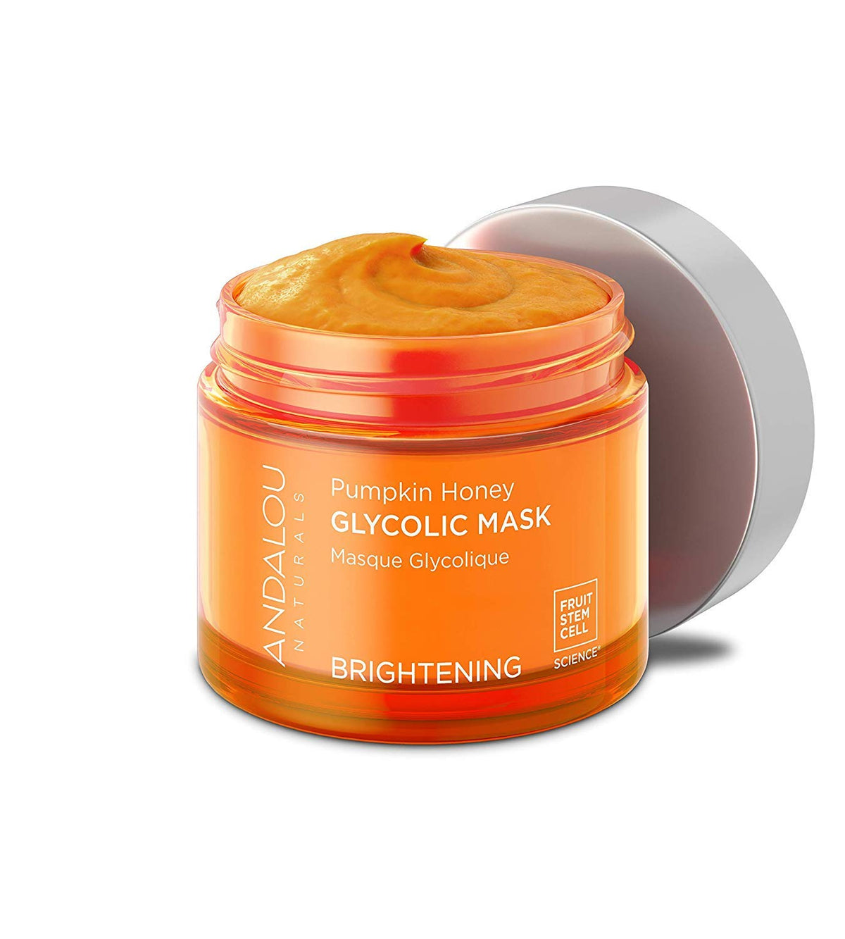 Andalou Naturals Brightening Pumpkin Glycolic Mask, 1.7 Fl Oz - Skincare Treatment