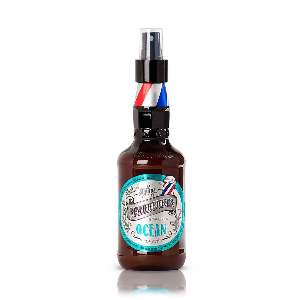 Beardburys Texturizing Sea Salt Spray For Men - Volume & Shine, 8.5 Oz Barber Grade