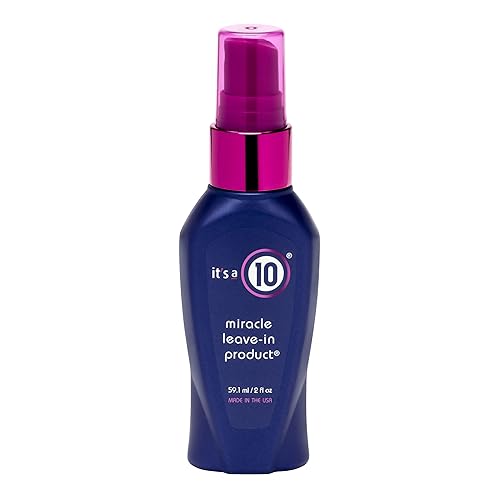 It'S A 10 Haircare Miracle Leave-In Product, Cranberry, 2 Fl Oz - Hydrating & Detangling