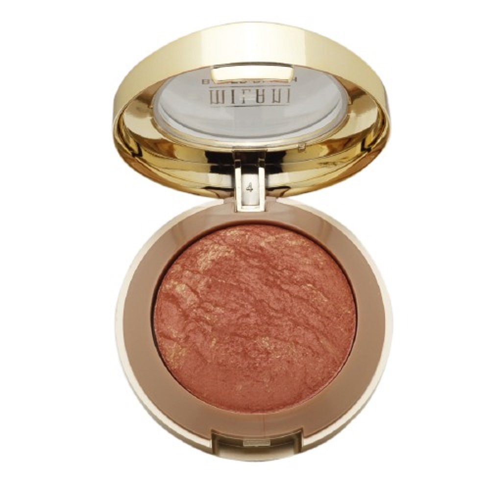 Milani Baked Powder Blush, Rose D'Oro [02], 0.12 Oz, Pack Of 2 - Brown Bl