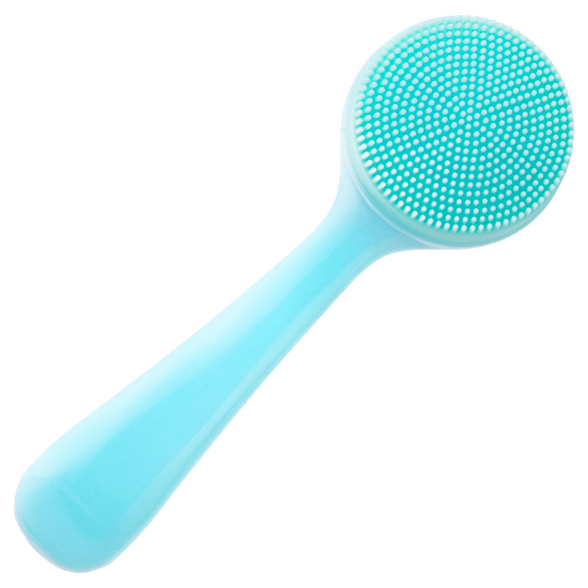 Hinzic Silicone Facial Cleansing Brush - Waterproof Exfoliator For Blackheads & Makeup Removal, Blue