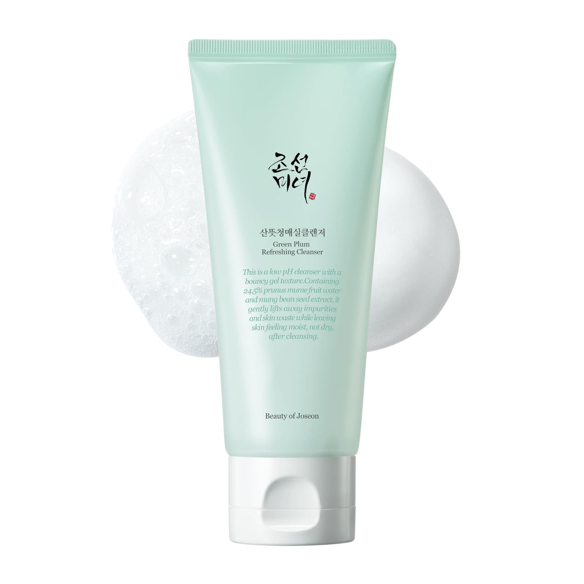 Beauty Of Joseon Green Plum Cleanser - Exfoliating Gel For Acne & Blackheads, 100Ml