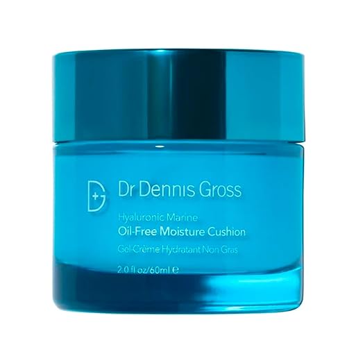 Dr Dennis Gross Hyaluronic Marine Oil-Free Moisture Cushion For Dull, Dry Skin, 2 Fl Oz