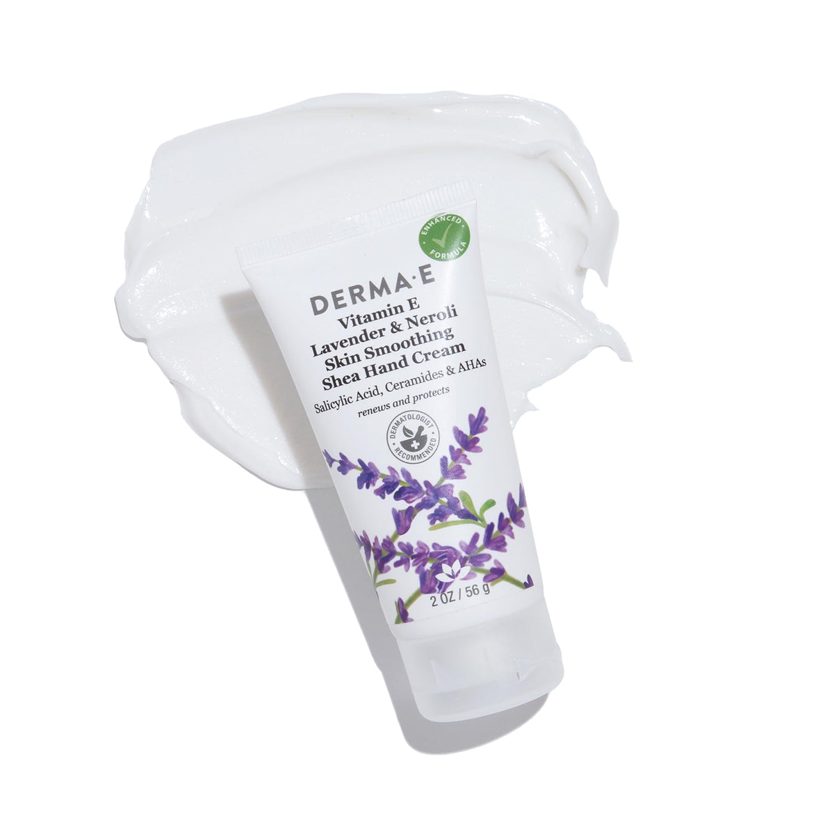 Derma E Vitamin E Lavender & Neroli Hand Cream, 2 Oz, Therapeutic Moisture, Aqua