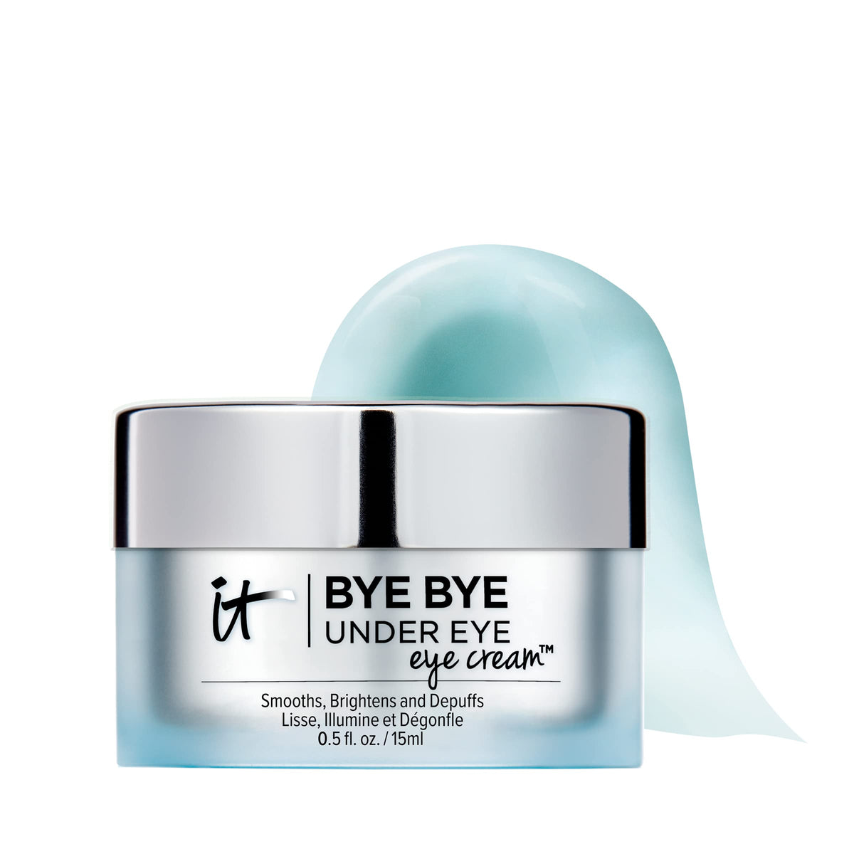 It Cosmetics Bye Bye Under Eye Cream - Hydrating, Anti-Aging, Brightens Dark Circles, 0.5 Fl Oz