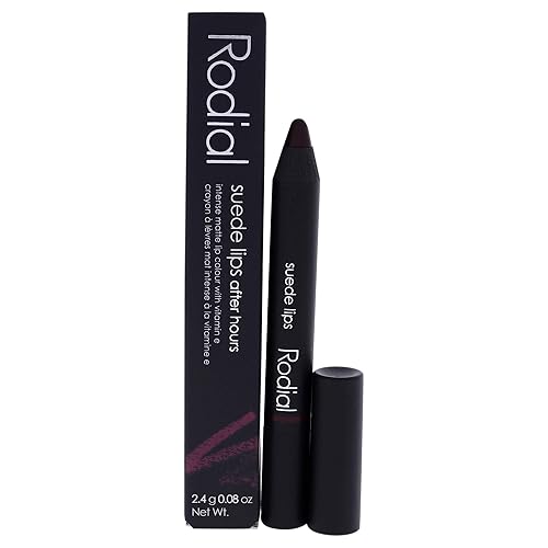 Rodial Suede Lips - After Hours, Rich Pigment Lipstick for Bold, Long-Lasting Color