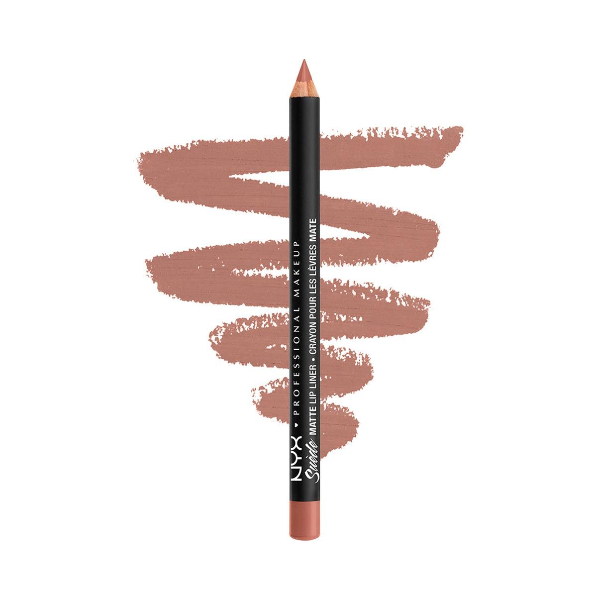 NYX PROFESSIONAL MAKEUP Suede Matte Lip Liner - Vegan, Dainty Daze (Soft Pink), 0.09 oz