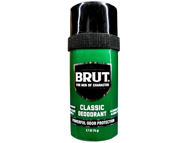 Brut Classic Round Stick Deodorant 2.7 Oz - Pack Of 5, Long-Lasting Freshness