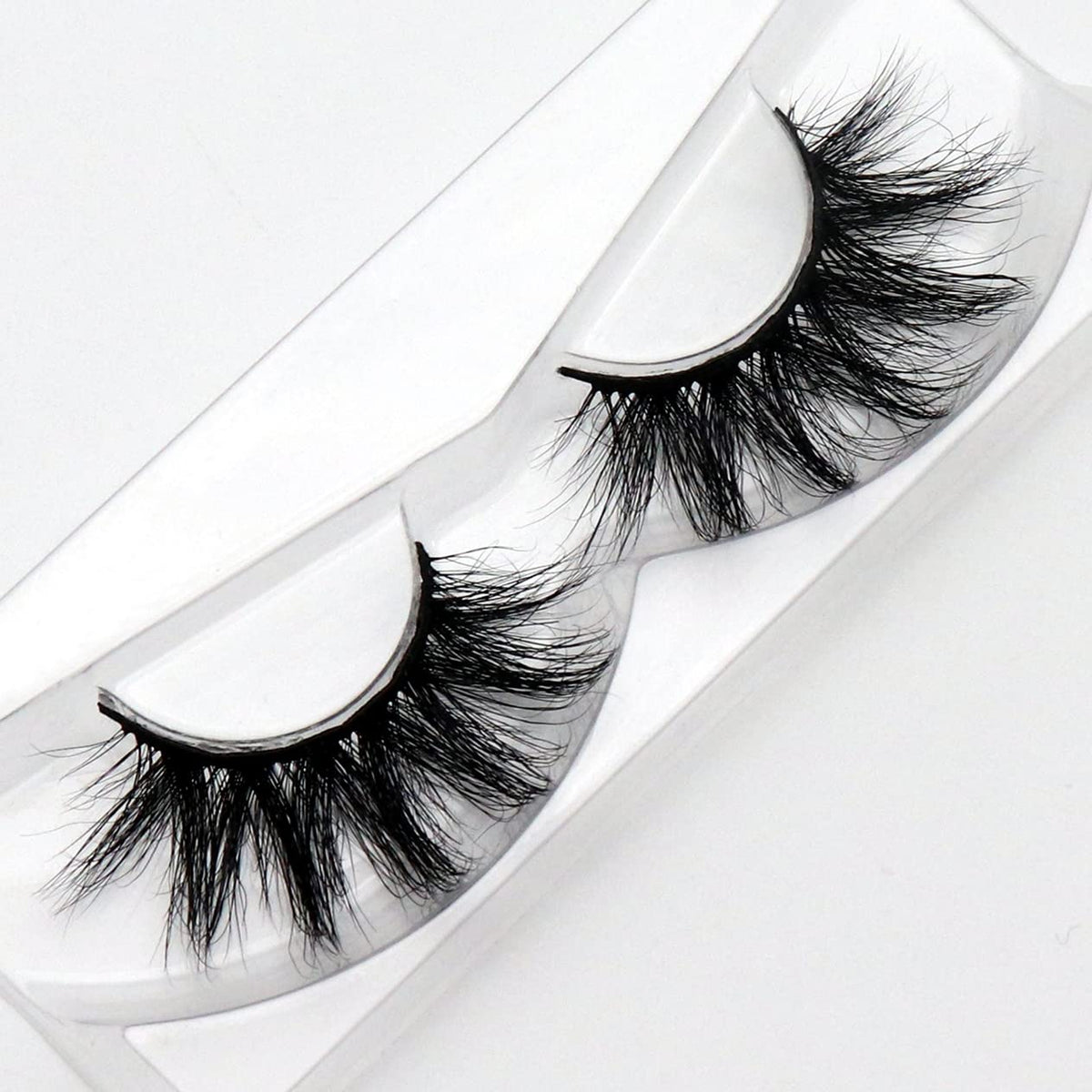 Veleasha 3D Mink Lashes - 100% Cruelty-Free Siberian Mink, 20mm Natural Look, Vegan