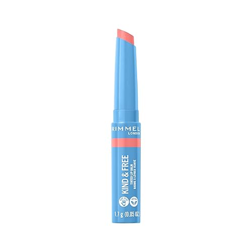 Rimmel Kind & Free Tinted Lip Balm, 003 Tropical Spark, 0.05 Oz - Hydrating Color Boost