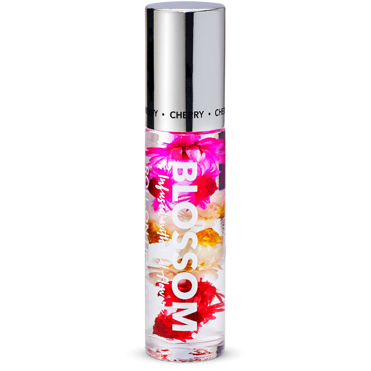 Blossom Scented Lip Gloss With Real Flowers, Cherry - 0.20 Fl. Oz., Made In Usa