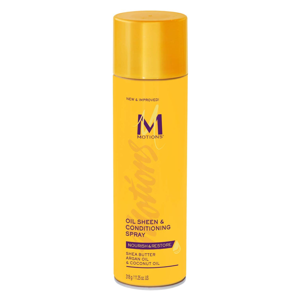 Motions Oil Sheen & Conditioning Spray, 11.25 Oz - Nourishing Hair Care For Shine & Moisture