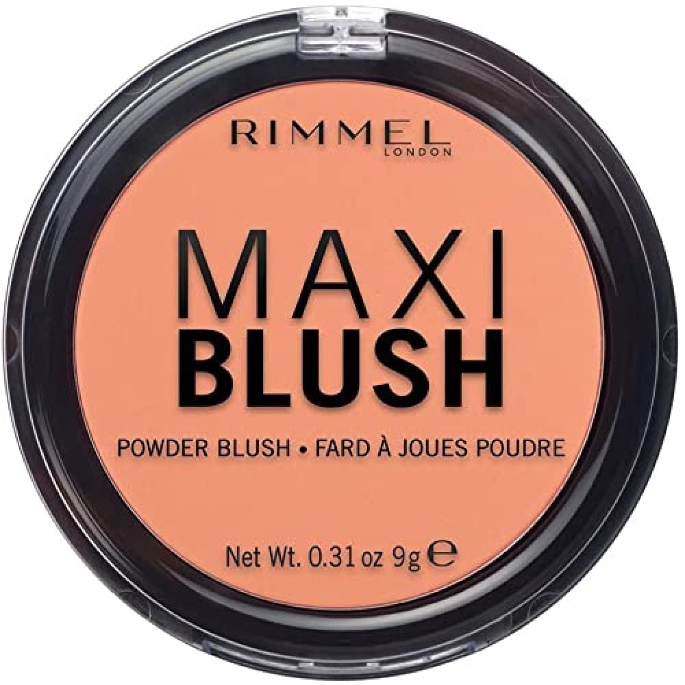 Rimmel Maxi Blush Sweet Cheeks 0.31 Oz - Flawless Finish Blush For Radiant Glow