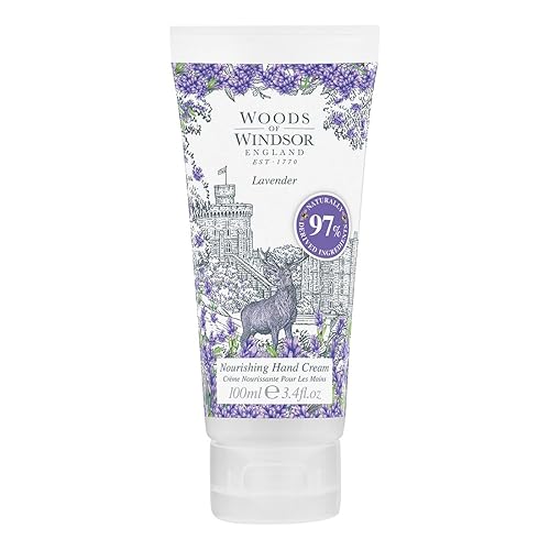 Woods Of Windsor Lavender Hand Cream, Nourishing, 3.4 Fl Oz For Women