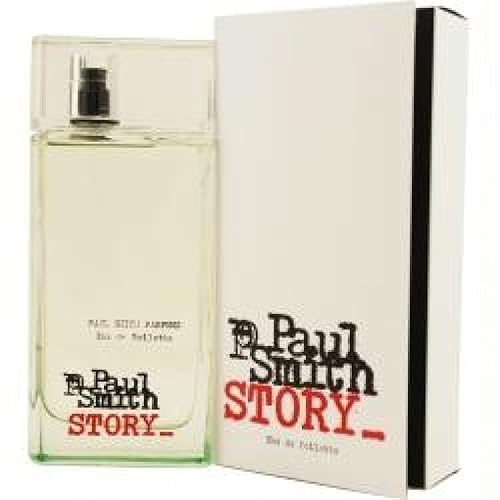 Paul Smith Story Eau De Toilette Spray for Men, 1.7-Ounce Bottle, Red-206 - Fresh, Elegant Fragrance, Perfect for Everyday Use