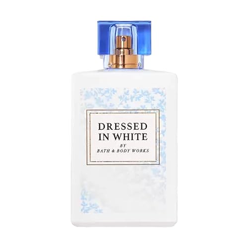 Bath & Body Works Dressed In White Eau De Parfum Body Spray 3.4 Oz - Fresh Floral Fragrance