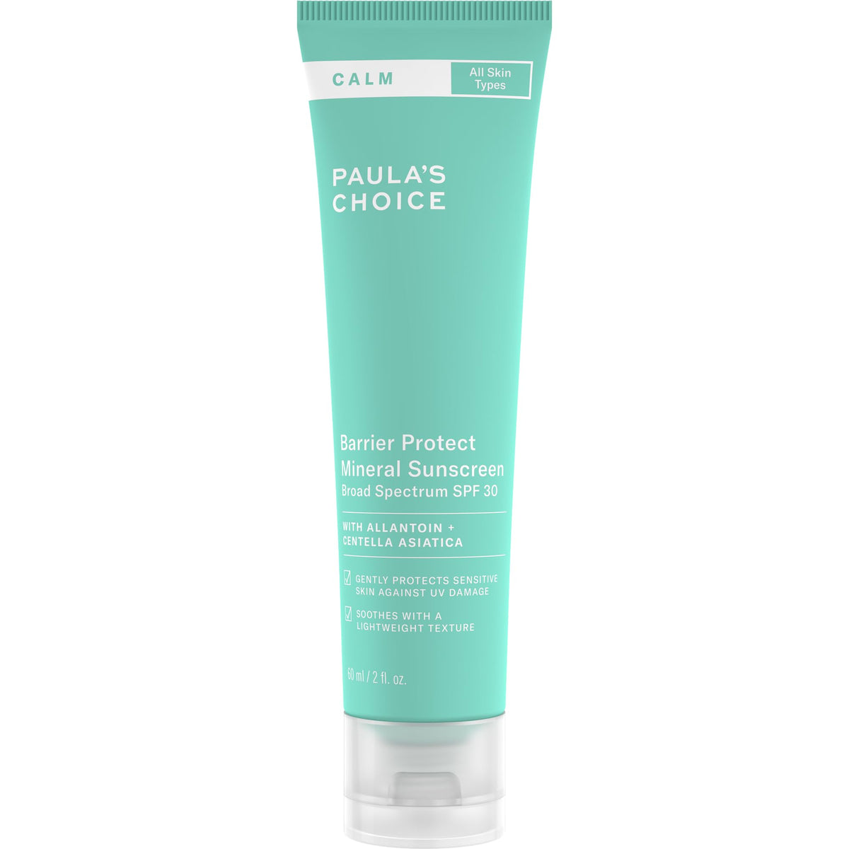 Paula’S Choice Calm Barrier Protect Mineral Sunscreen Spf 30 For Sensitive Skin, Fragrance-Free