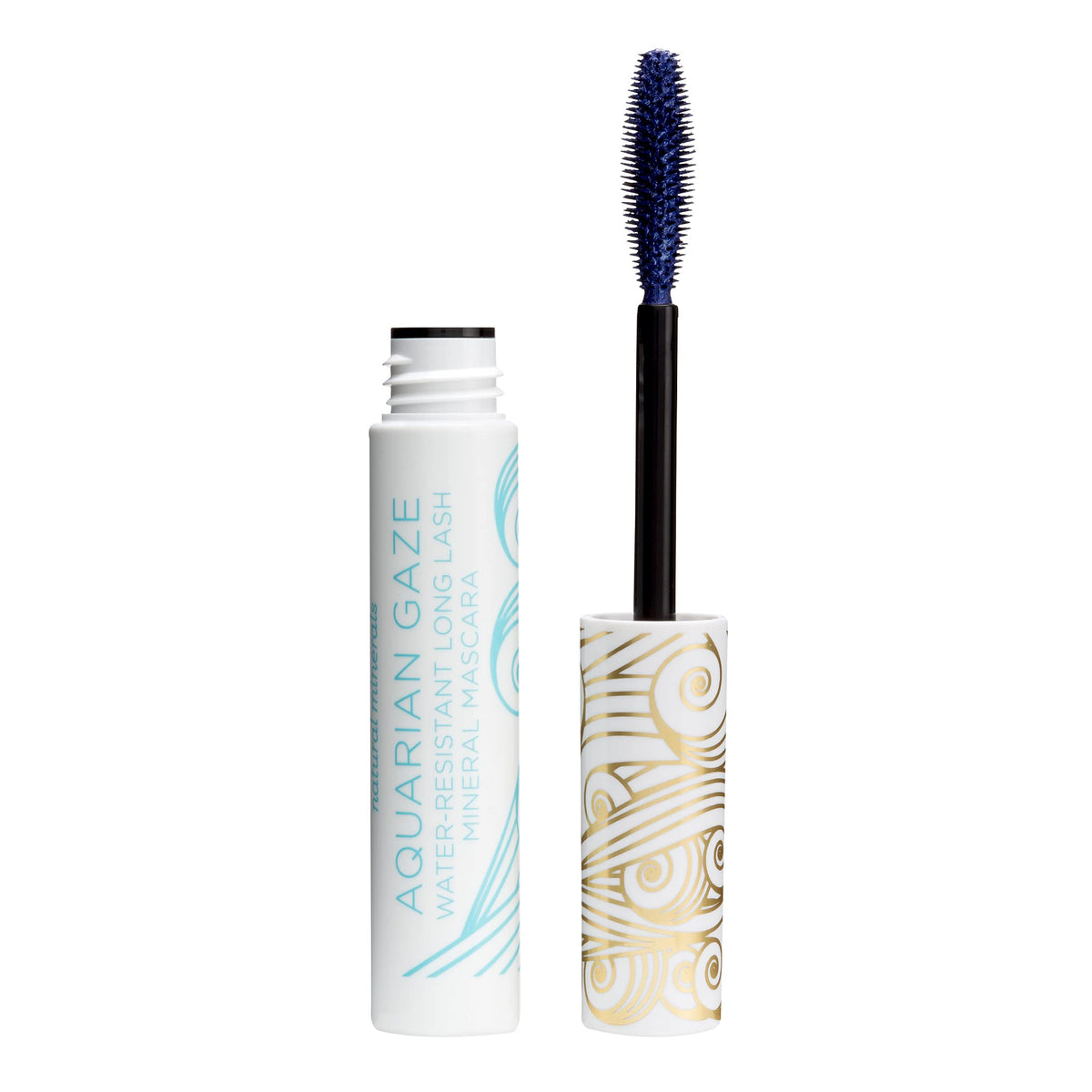 Pacifica Aquarian Gaze Water-Resistant Mascara - Abyss (Black), 0.25 Oz