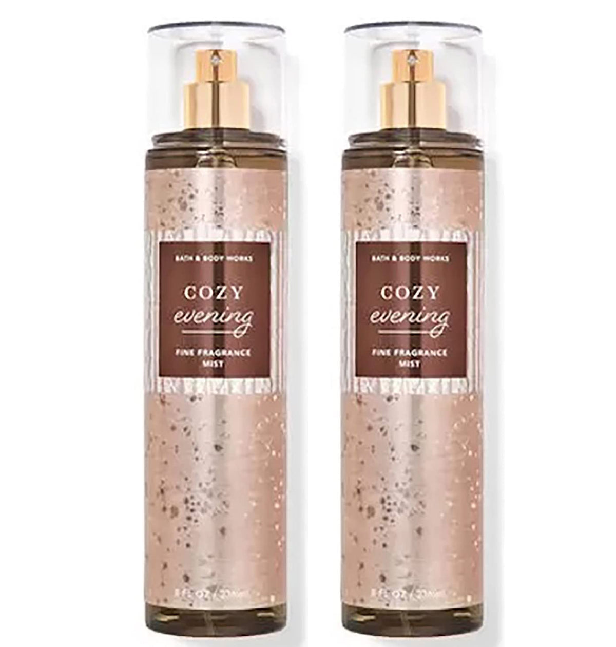 Bath & Body Works Cozy Evening Body Mist Gift Set, 8 Fl Oz, Pack Of 2