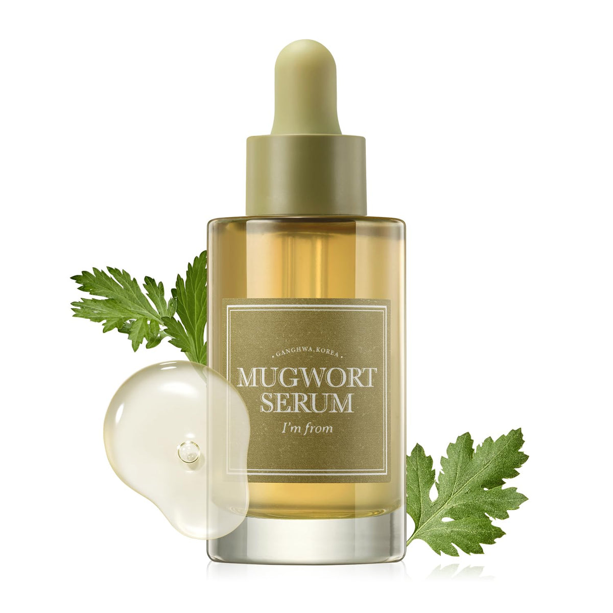 I'M From Mugwort Serum, 57% Calming Gel For Sensitive Skin, 1.01 Fl Oz / 30Ml