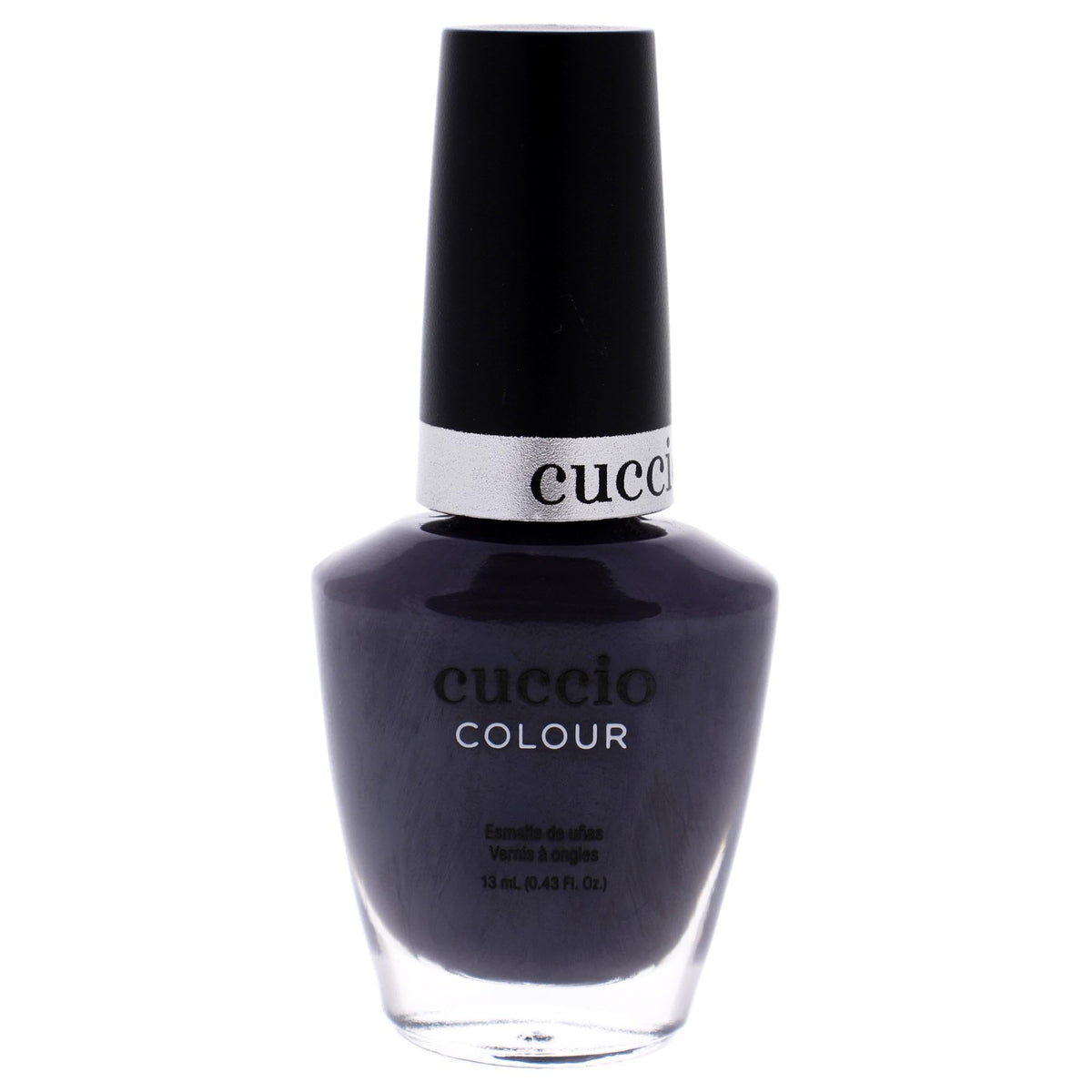 Cuccio Colour Nail Polish - Smoking Gun, Quick Drying, Long Lasting, 0.43 Fl Oz, Purple