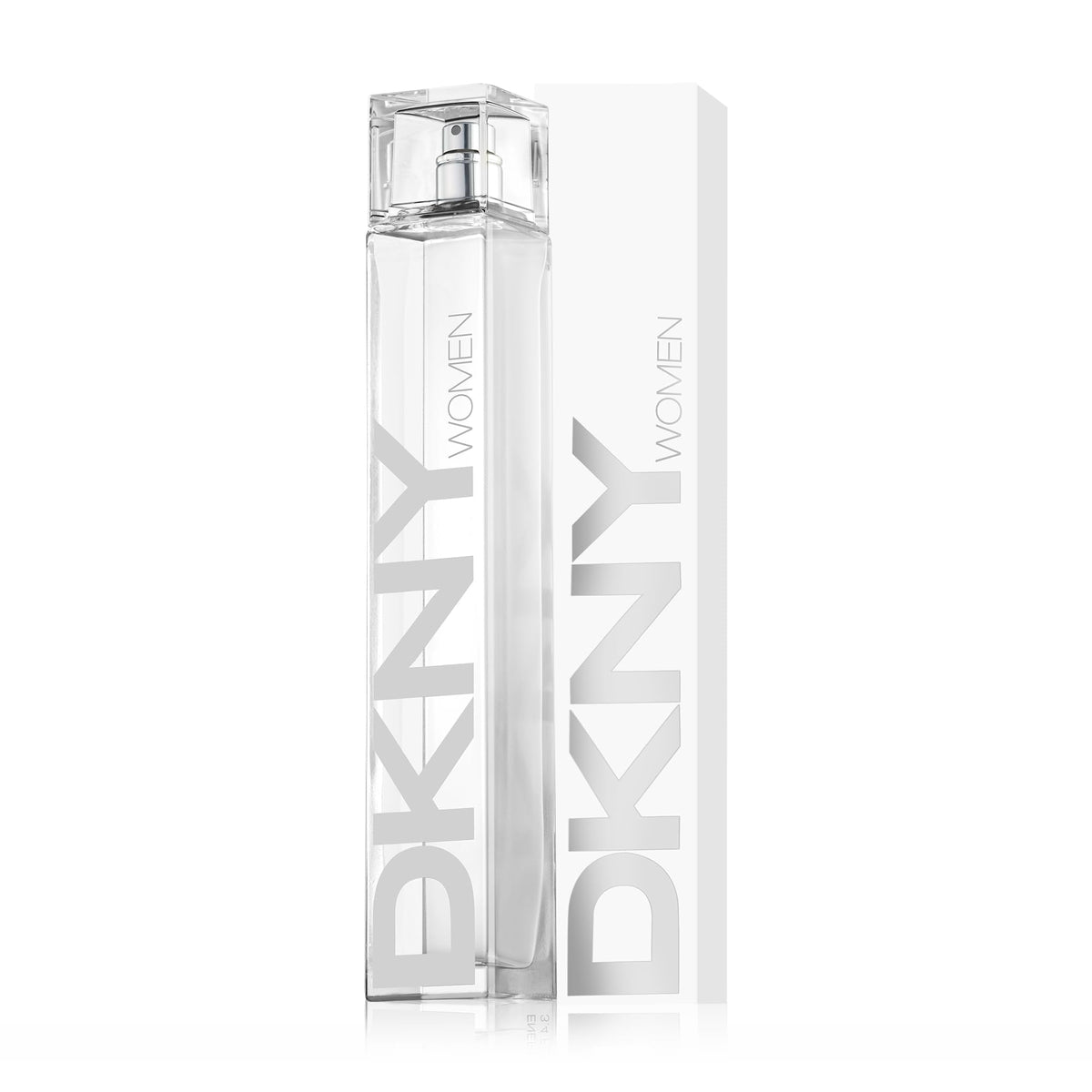 DKNY Women Eau de Toilette Perfume Spray, 3.4 Fl Oz - Silver Fragrance for Her, Elegant & Long-lasting Scent