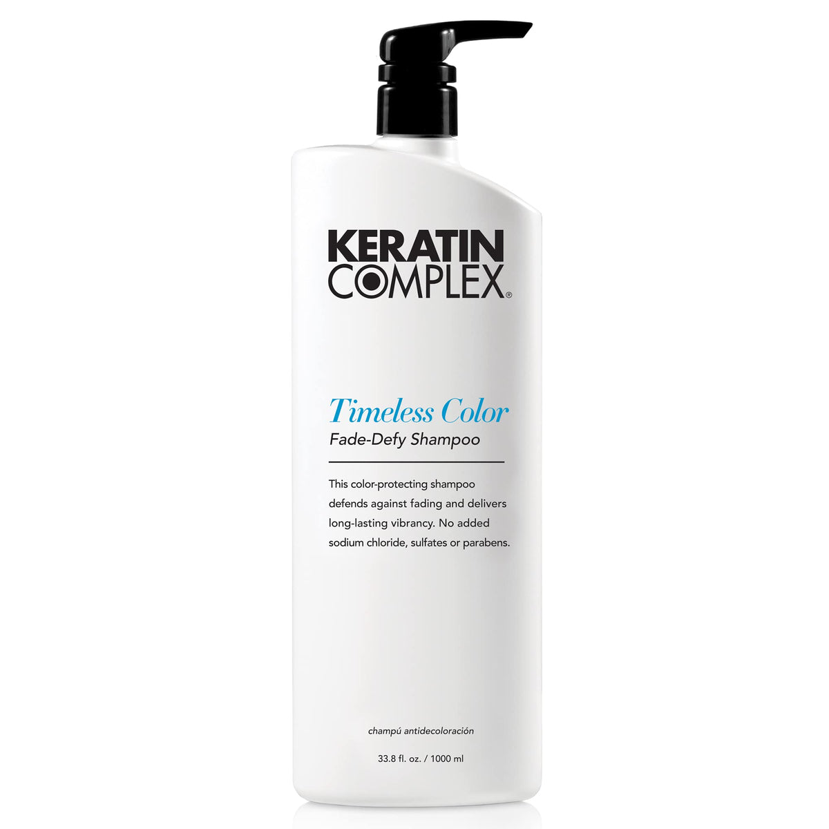 Keratin Complex Timeless Color Fade-Defy Shampoo 33.8 Fl Oz - Blue, Color Protection