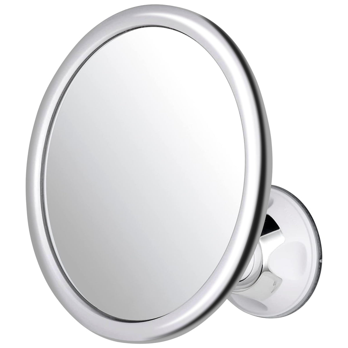 Mirrorvana Anti Fog Shower Mirror - Shatterproof, 360° Swivel Suction Cup, 6.7&quot;