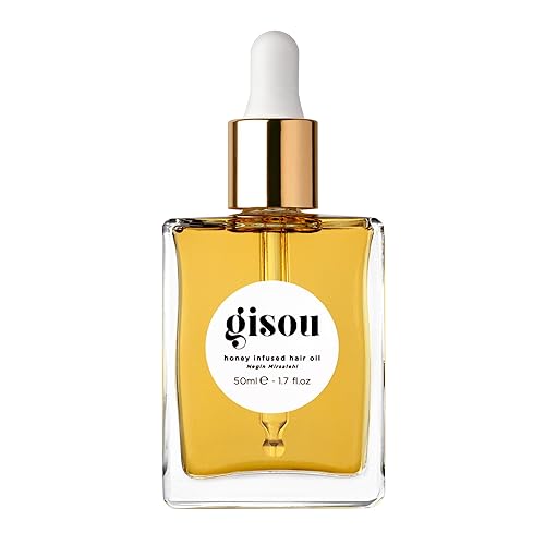 Gisou Honey Infused Hair Oil - Nourishing, Hydrating, Frizz Control, 1.7 fl oz