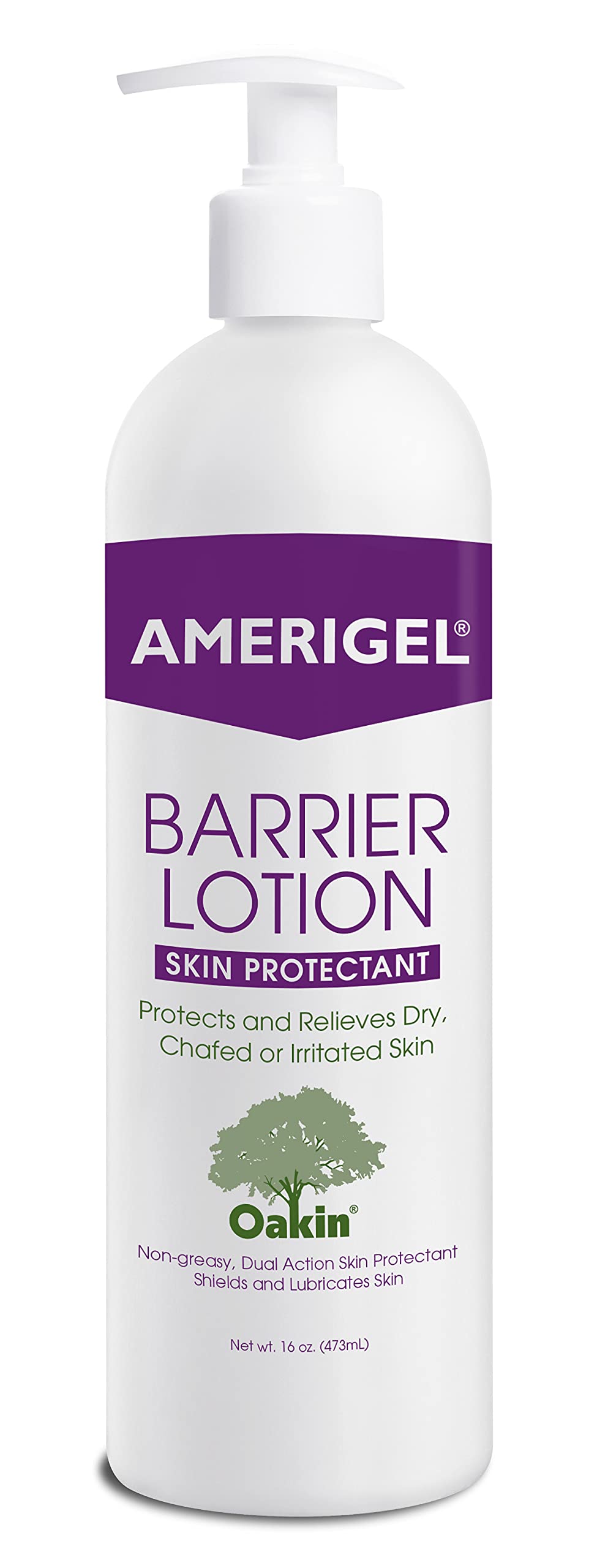 Amerigel Barrier Lotion 16 Oz - Skin Protectant For Chafed, Cracked, And Chapped Skin