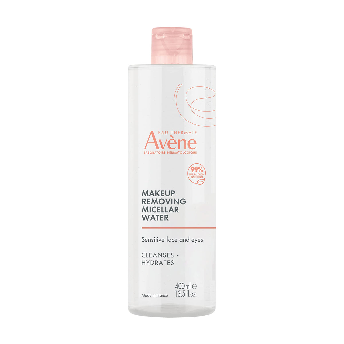 Avène Micellar Lotion Cleansing Water - Soap-Free 3-In-1 Cleanser & Toner - 16.8 Fl Oz