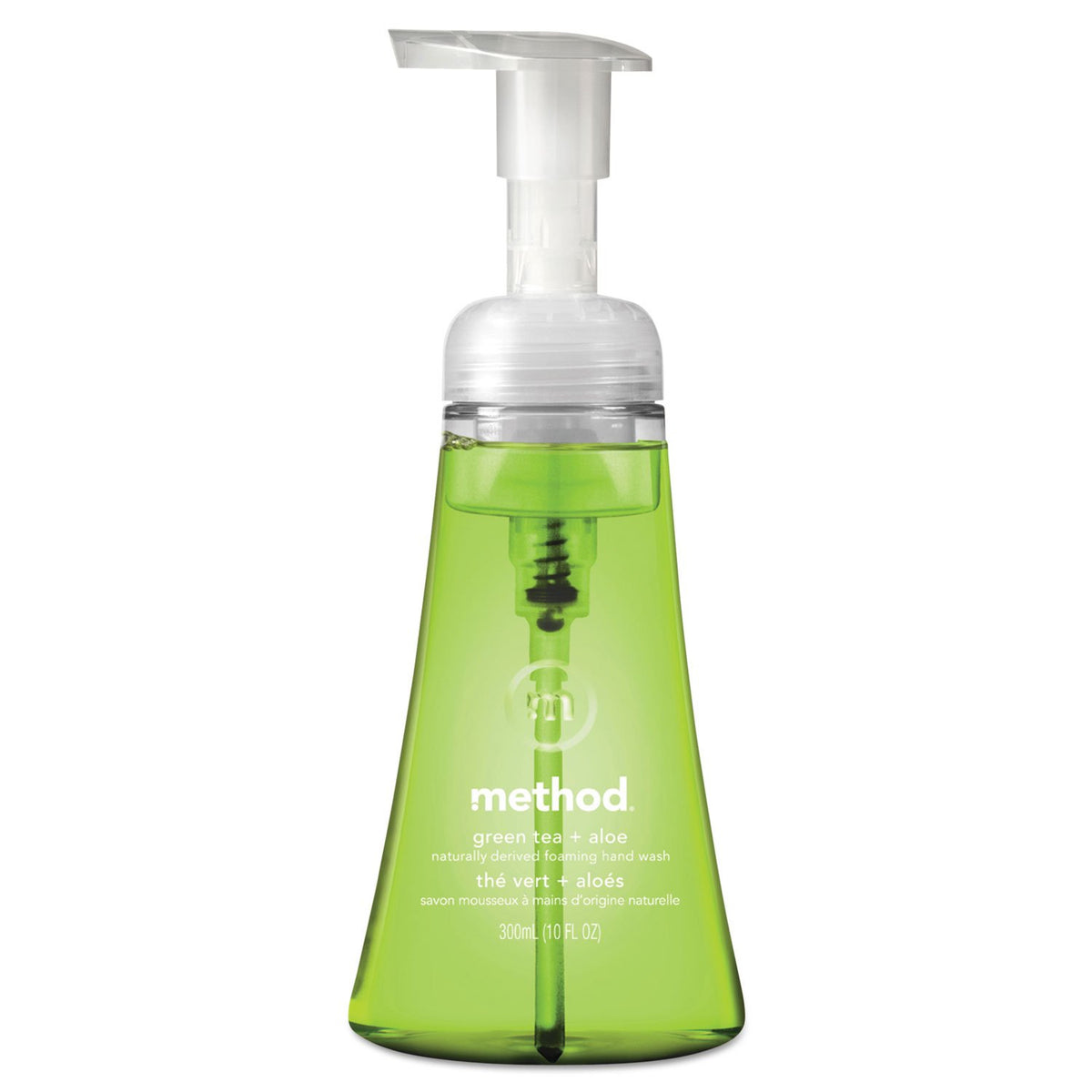 Method Foaming Hand Wash, Green Tea Aloe, 10 Oz - Gentle Cleanser, Eco-Friendly Formula