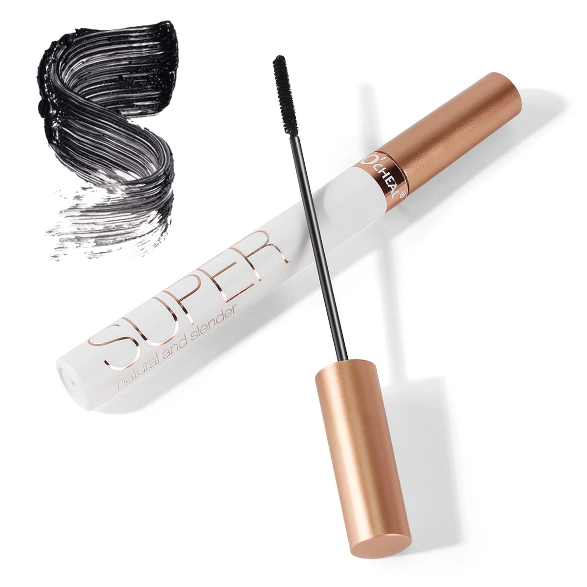 O'Cheal Waterproof Mascara For Volume & Length - Intense Black, Smudge-Proof, Hypoallergenic