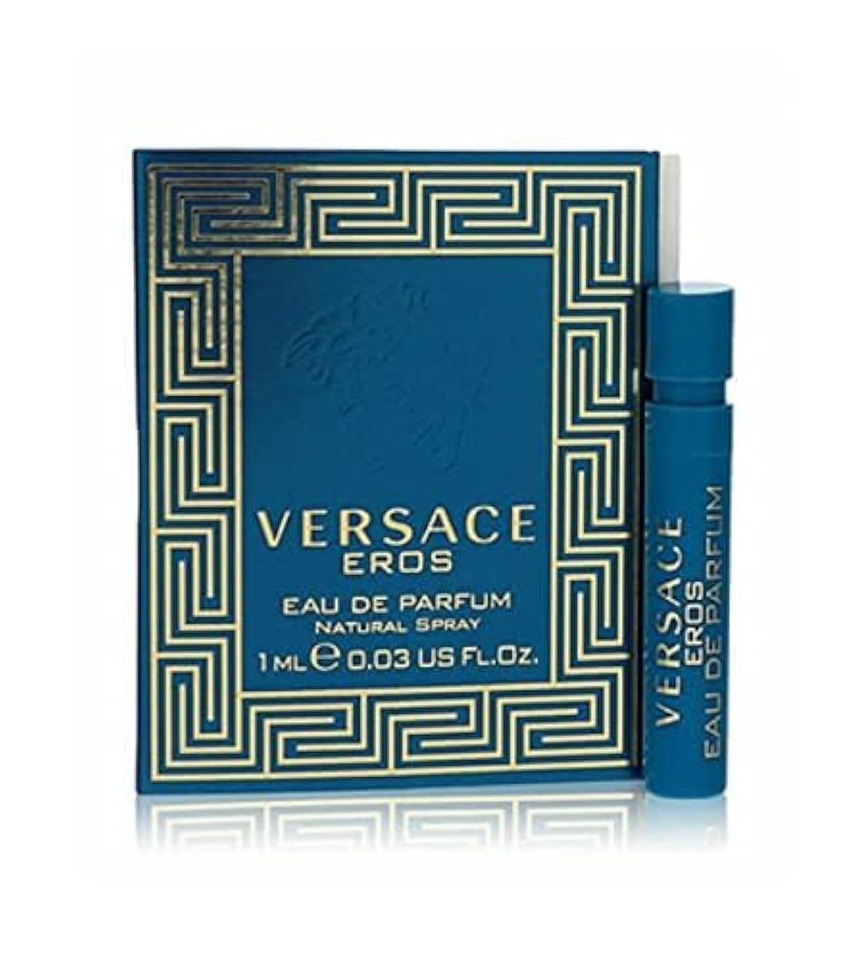 Versace Eros Eau De Parfum Travel Spray Vial 0.03 Oz - Luxury Fragrance Sample by Versace for Men