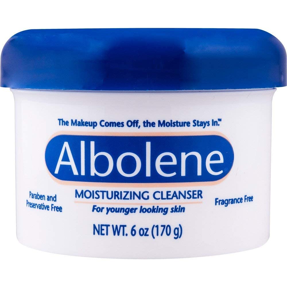 Albolene Moisturizing Cleanser - 6 Oz Hydrating Face Wash For Radiant Skin