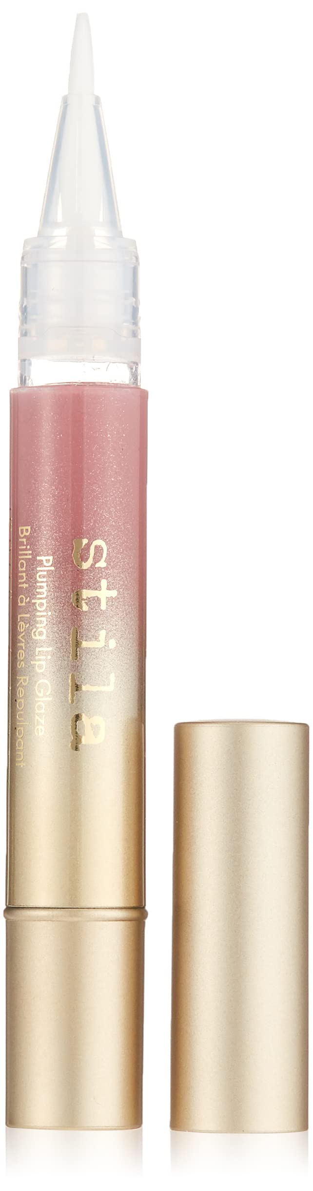 Stila Plumping Lip Glaze In Patina, 0.11 Fl. Oz. - Hydrating Lip Gloss For Full Lips