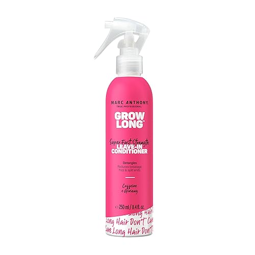 Marc Anthony Leave-In Conditioner Spray & Detangler, Biotin Anti-Frizz For Curly Hair, 8.4 Fl Oz