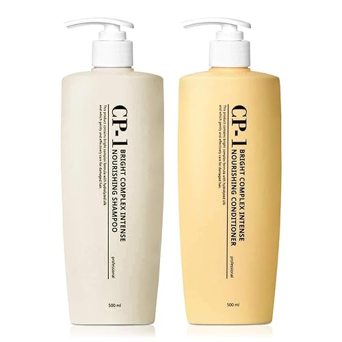 Cp-1 Nourishing Shampoo & Conditioner Set 500Ml - Korean Beauty For Dry Damaged Hair