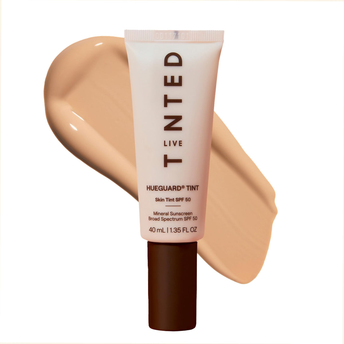 Live Tinted Hueguard Skin Tint Spf 50 - Tinted Mineral Sunscreen, Hydrating Finish, Shade 10